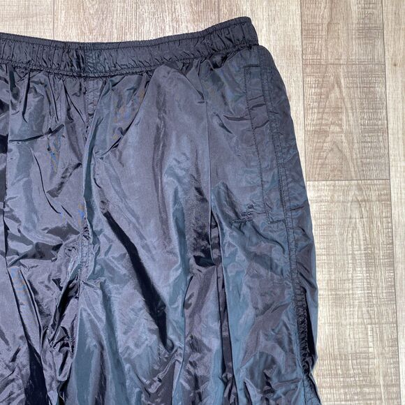 BCG XL Gray Straight Leg Windbreaker Pants w/ Pockets and Zippers - Picture 2 of 7